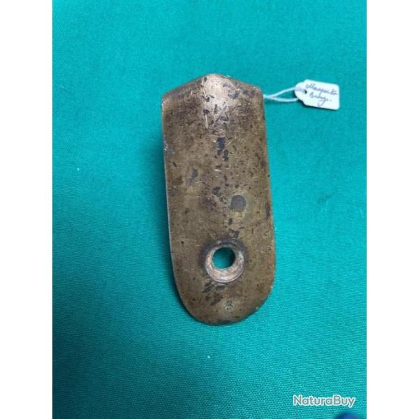 TALON DE CROSSE POUR MOUSQUETON DE L AN IX ET AN XIII BRONZE  19 �ME