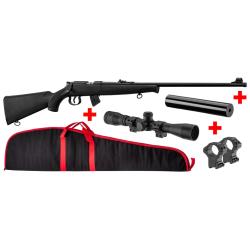 Pack Carabine Norinco NR15 calibre 22 LR Synth&eacute;tique Lunette 4X32