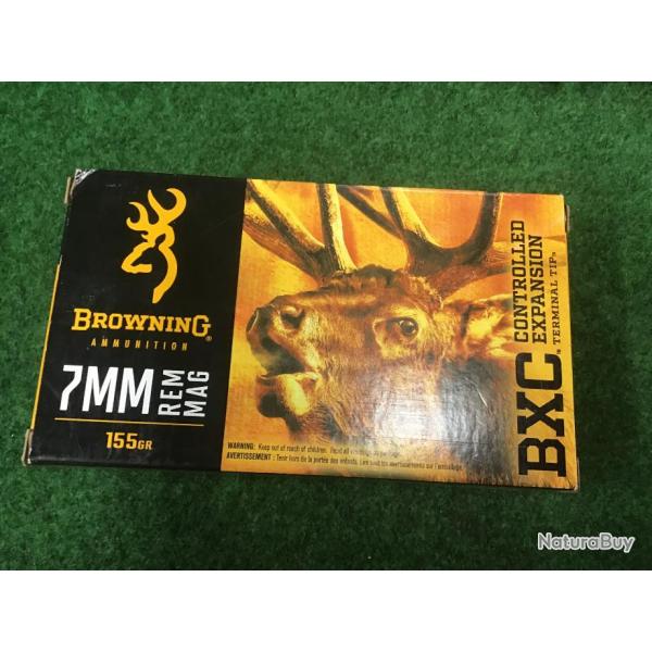 7MM Browning BXC 155GR