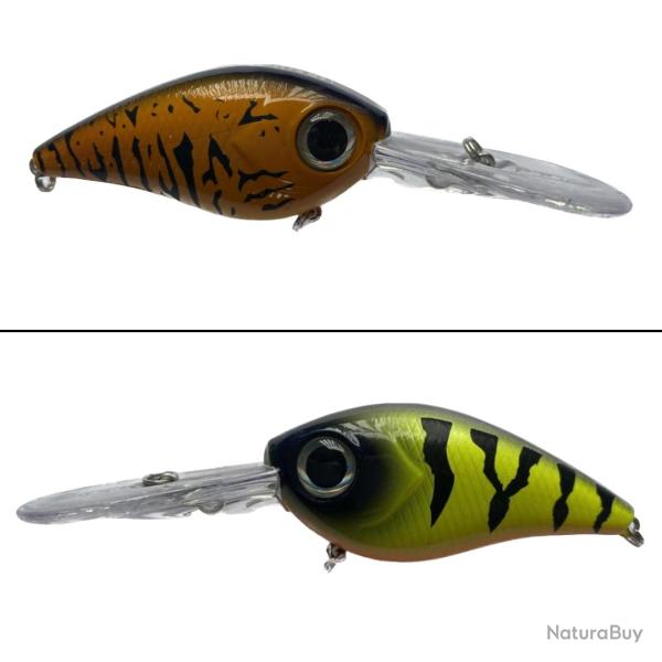 Poisson Nageur River7 Doppel Ganger 2.8 Gold Tiger