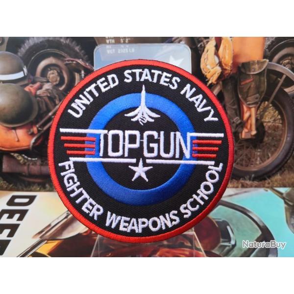Patch brod� United  States Navy " TOP GUN"   90 mm 4a.