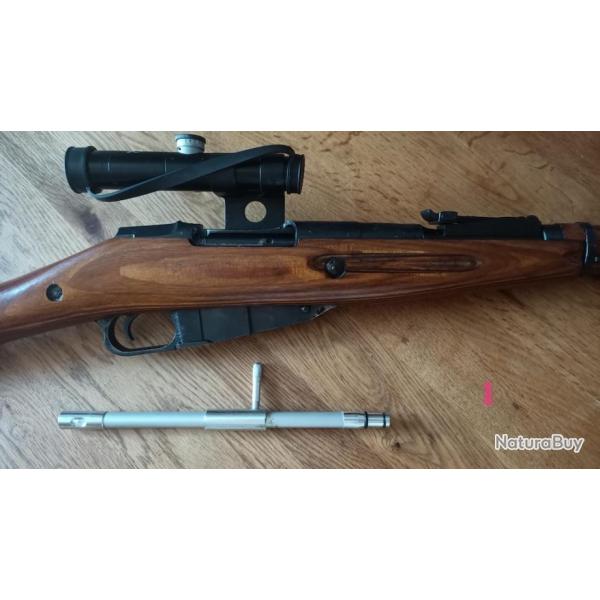 Tube de guidage de la baguette de nettoyage Mosin-Nagant