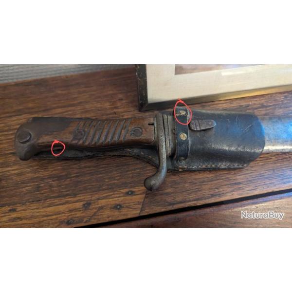 Baonnette 98/05 de 1915