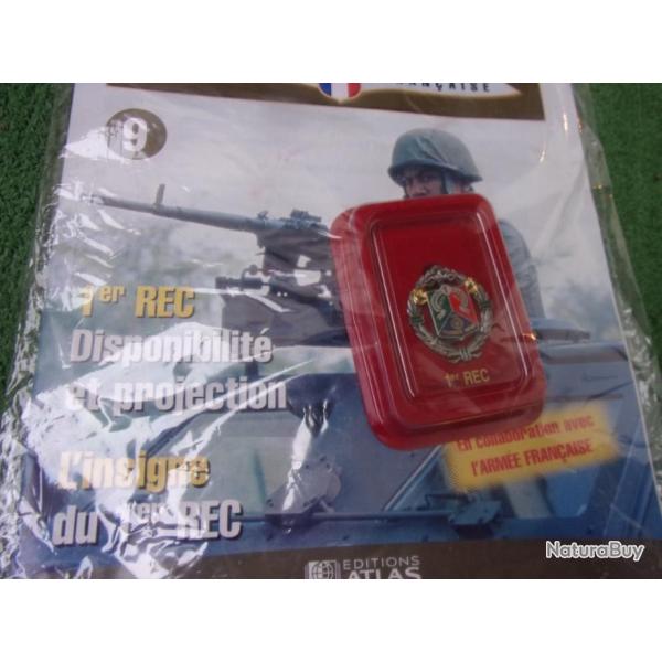 insigne militaire  1er REC