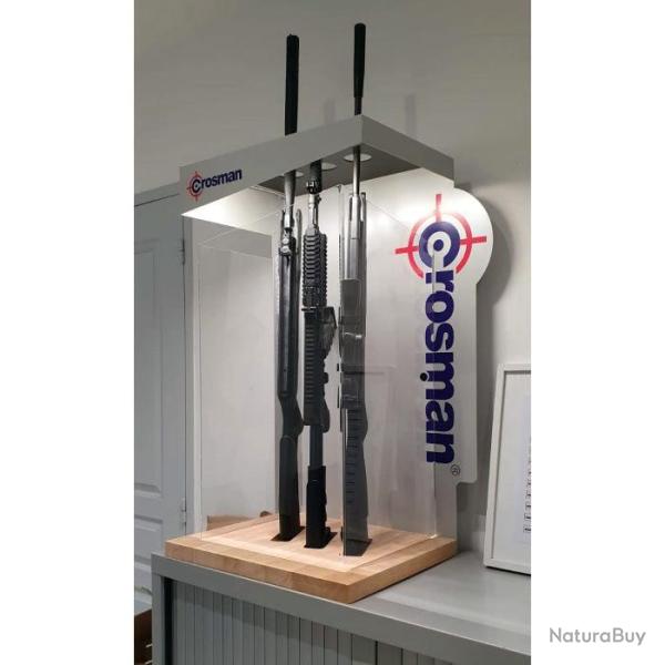 Presentoir Crossman - 3 armes longue