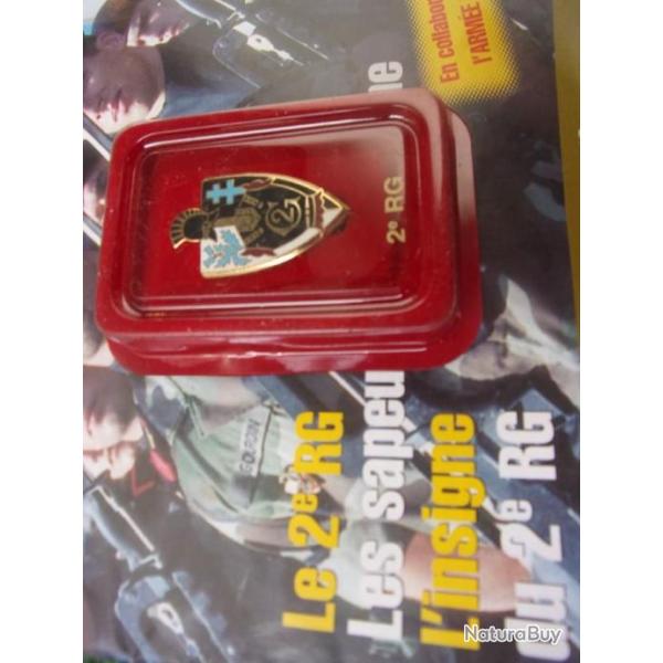 insigne militaire  2 eme RG