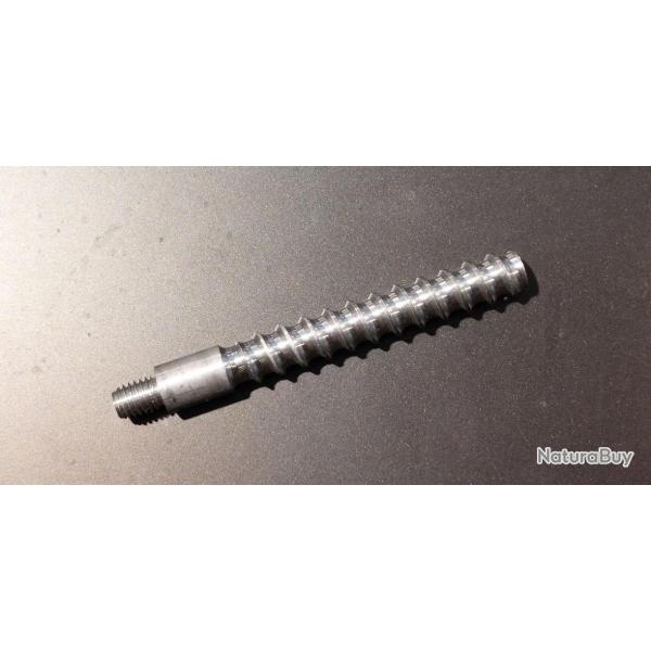 Pousse Chiffon / Spirale pour �toupes - Calibre 7mm - Filetage M5 m�le