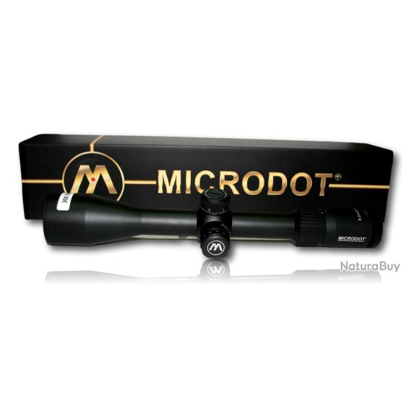 LUNETTE MICRODOT 6-24X50 FFP 1/4 moa