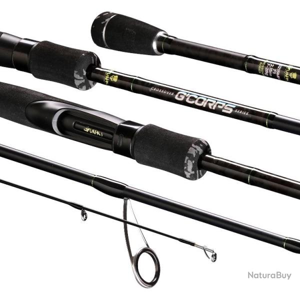 CANNE GUNKI G CORPS CROSSOVER SPINNING 2m50 H (heavy) 15-50gr