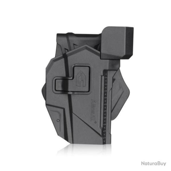 Holster universel Amomax pour glock avec optique