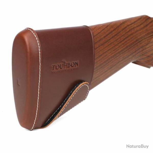 Tourbon Coussinet De Recul De Tir En Cuir Marron - LIVRAISON GRATUITE !!