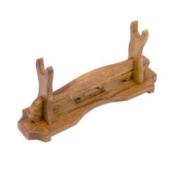 Support de Katana, Wakizashi et Tanto en bois brut