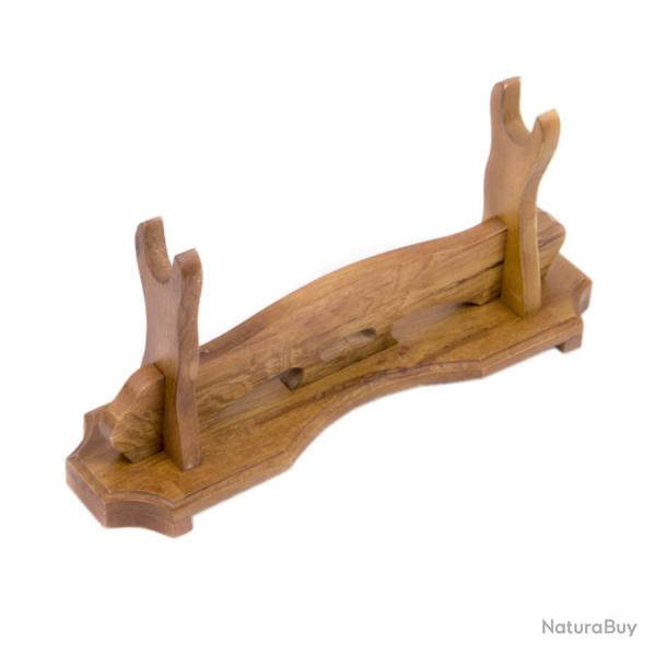 Support de Katana, Wakizashi et Tanto en bois brut