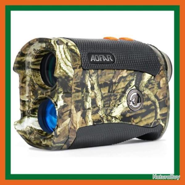 T�l�m�tre laser de chasse 1200m - 6x25 - Camouflage - Etanche - LIVRAISON GRATUITE ET RAPIDE