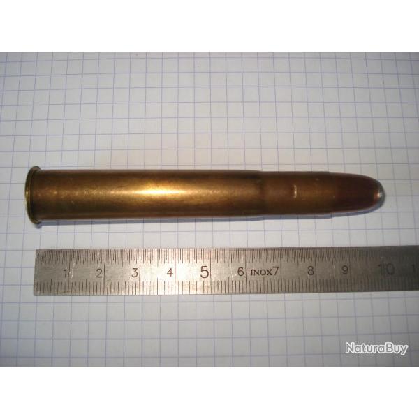 une cartouche de 470 nitro express de marque Kynoch ogive demi blinde pour collection