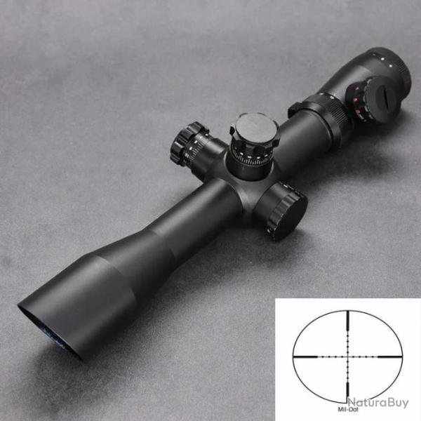 SHOOIN Optics Lunette de Vis�e 4x12x40 SFP TUBE 30MM paiement en 3 ou 4 fois - LIVRAISON GRATUITE !!