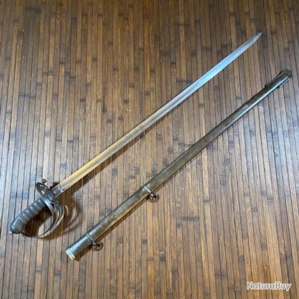 SABRE 1792  CAVALERIE ANGLAIS LAME GRAV�E