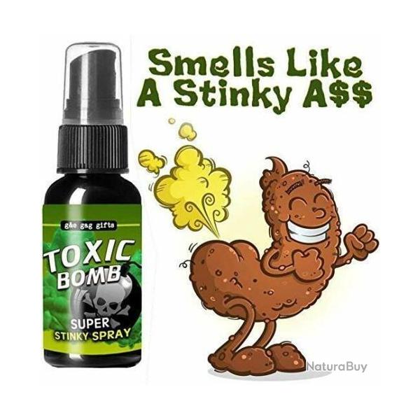 Bombe Puante Spray Toxic Bombe Fart Spray Stinky