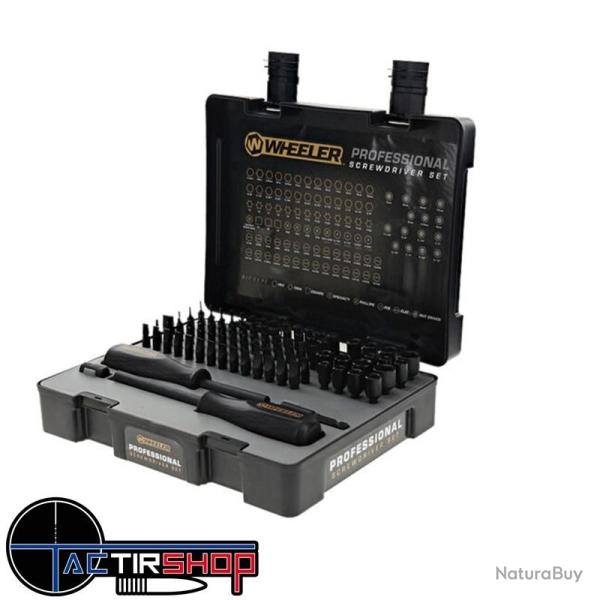 Kit de tournevis Wheeler 100 Pi�ces Professional Gunsmithing Screwdriver Set