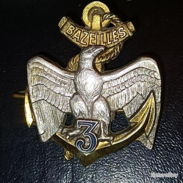 INSIGNE 3� REGIMENT D'INFANTERIE DE MARINE