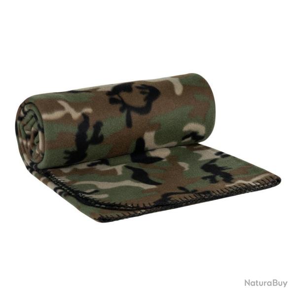 Couverture polaire camouflage