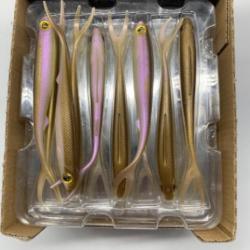 Leurre souple de p&ecirc;che slick finesse Fox rage Wakasagi 13cm