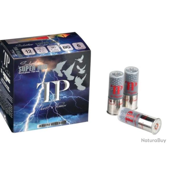 25 cartouches Tunet SUPER MIG 12/70 34g BG