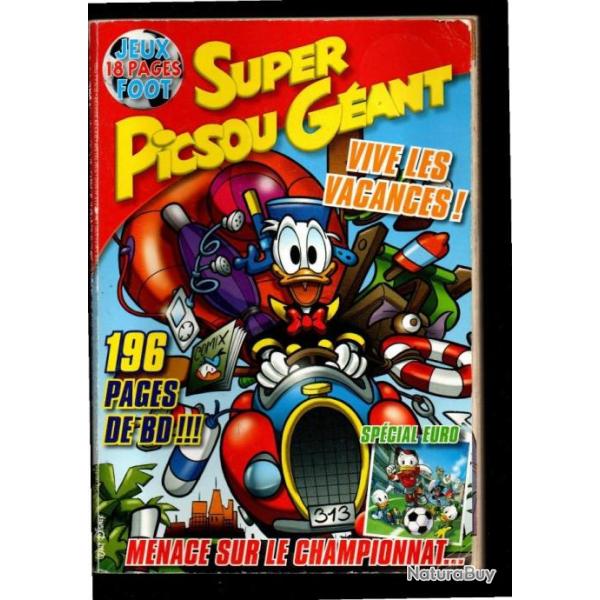 super picsou gant lot de 4 livres walt disney