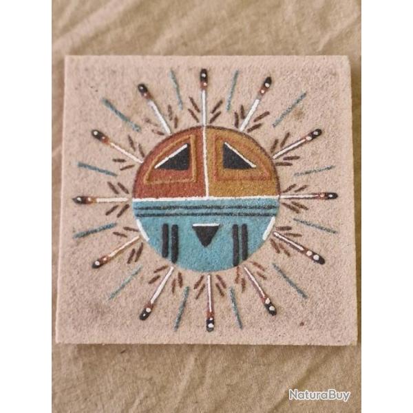 Peinture sur sable Hopi (Arizona)