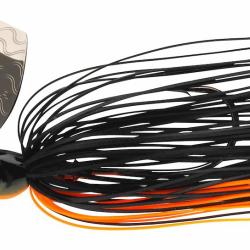Chatterbait SAKURA Cajun Bladed Jig 10g JC5 Black Jack
