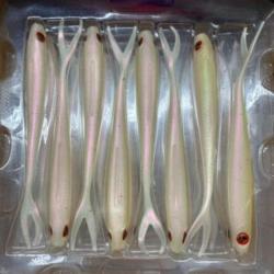 Leurre souple de p&ecirc;che slick finesse Fox rage pearl