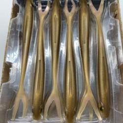 Leurre souple de p&ecirc;che slick finesse fox rage wakasagi