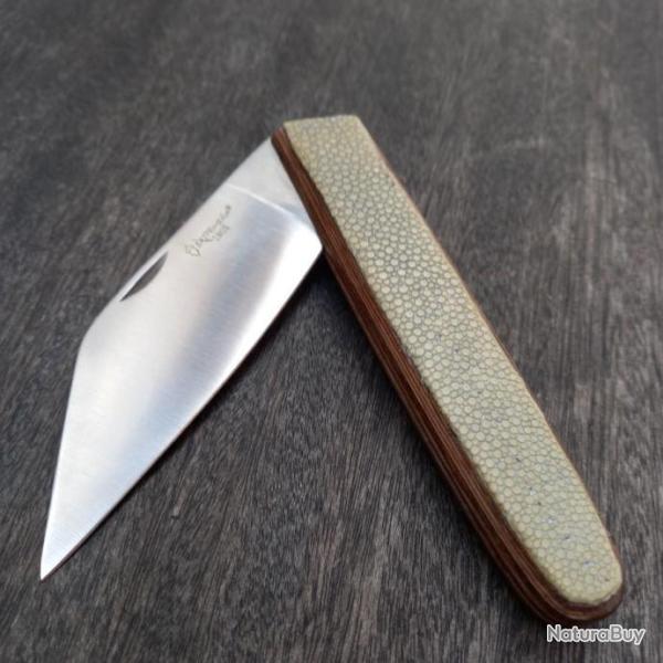 Unique Couteau EXTRME�IA Manche en Bois et GALUCHAT