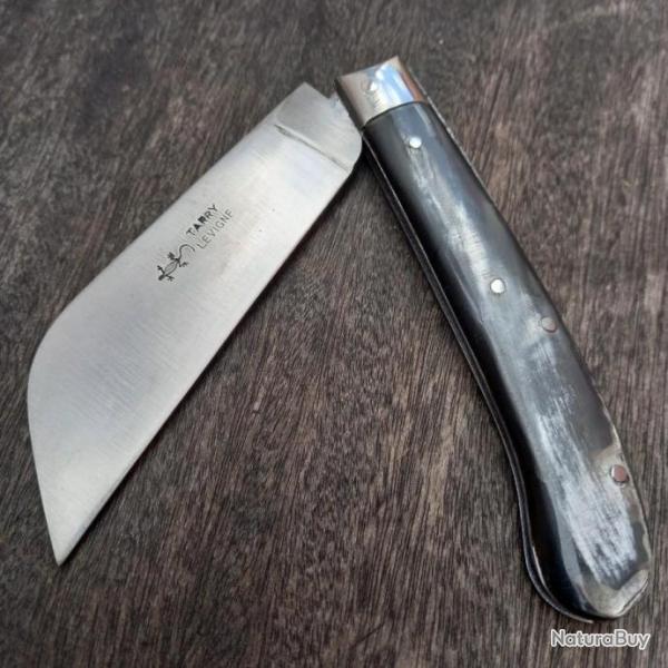 Grand et Joli Couteau DONJON YATAGUAN TARRY LEVIGNE Manche en Corne