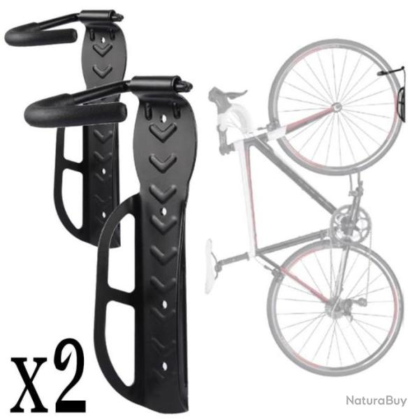Lot de 2 Fixations Murales Support FIXRIDE Porte V�lo VTT Trottinette �lectrique