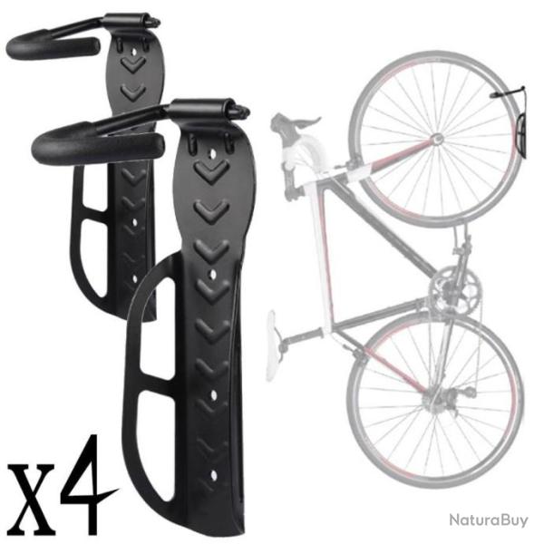 Lot de 4 Fixations Murales Supports FIXRIDE Porte V�lo VTT Trottinette �lectrique