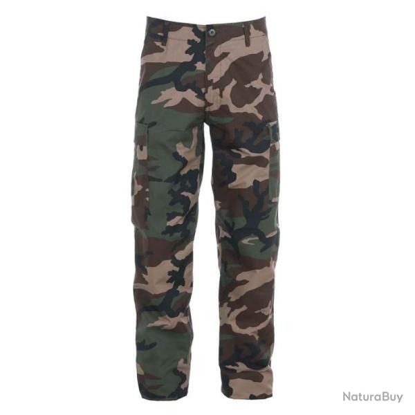 Pantalon de treillis BDU US Army Couleur Camouflage Woodland