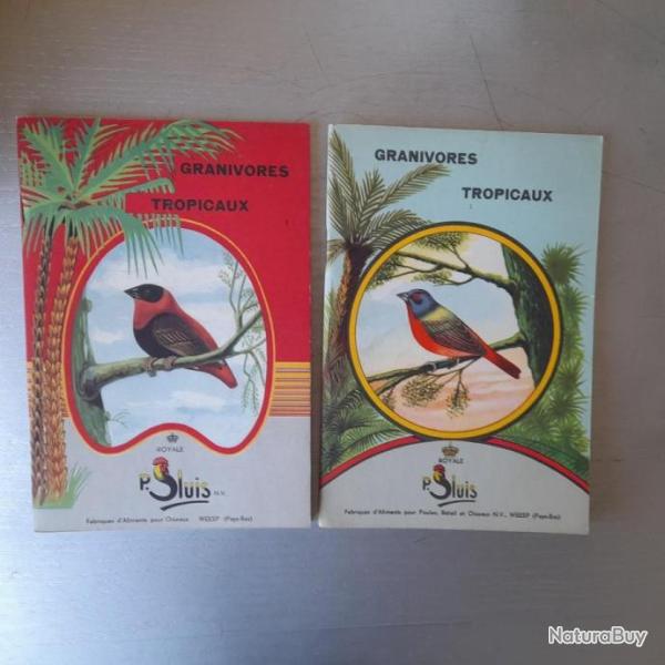 Granivores tropicaux. Tomes 1 et 2. Livres neufs