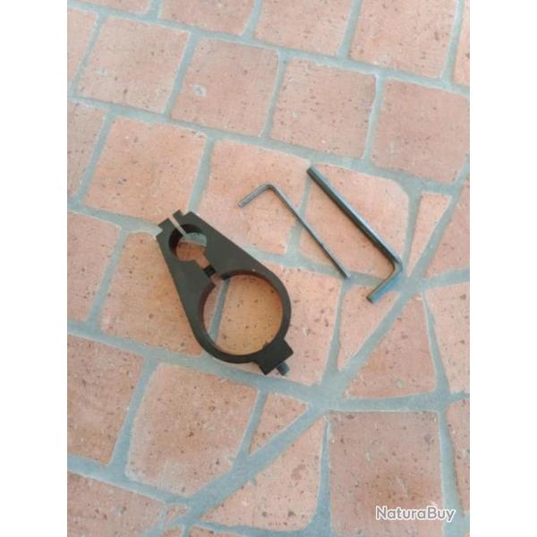 Fixation double colliers