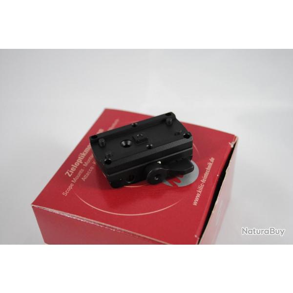 Montage pour bande de 12 mm de large avec fixation magn�tique et m�canique pour Aimpoint Micro H