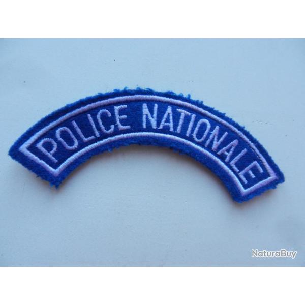insigne banane - badge d'�paule Police Nationale brod�
