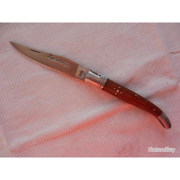 couteau de poche Laguiole Bougna manche bois palissandre