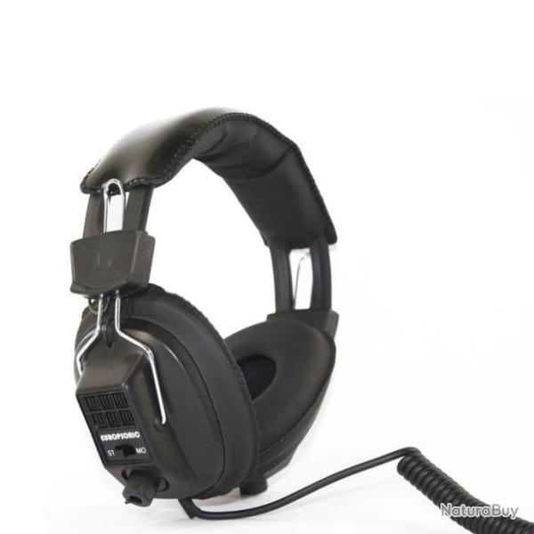 Casque Audio EUROPSONIC SA8000 VHS   Commutateur mono/st�r�o  R�glage ind�pendant du volume