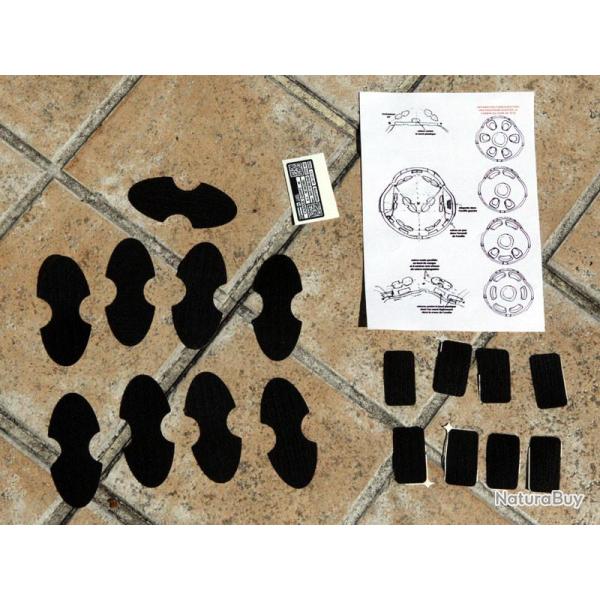 Sets d'autoaggripant type Velcros pour la r�plique de casque Felin