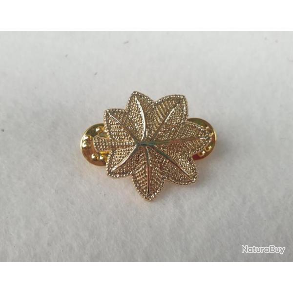 Insigne de grade m�tallique US Major