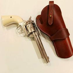 VALENTIN GANCH HOLSTER REVOLVER 5,5 a 6 POUCES  NOUVEAU!!!