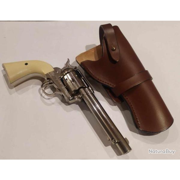 VALENTIN GANCH HOLSTER REVOLVER 5,5 a 6 POUCES  NOUVEAU!!!