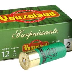 Cartouches Vouzelaud - Surpuissante - Cal. 12/70 N&deg;1
