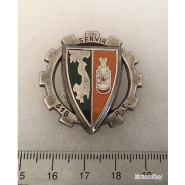 FRANCE TRAIN - Insigne  516� R.T R�giment du Train  Fraisse 2507