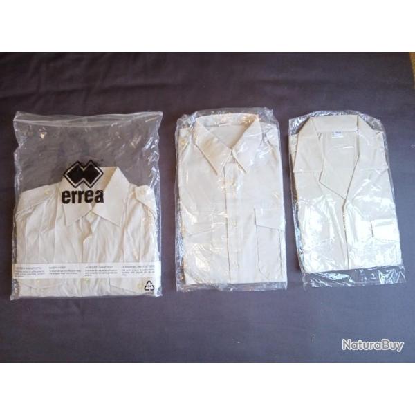 Lot 3 chemise tdf taille 39/40